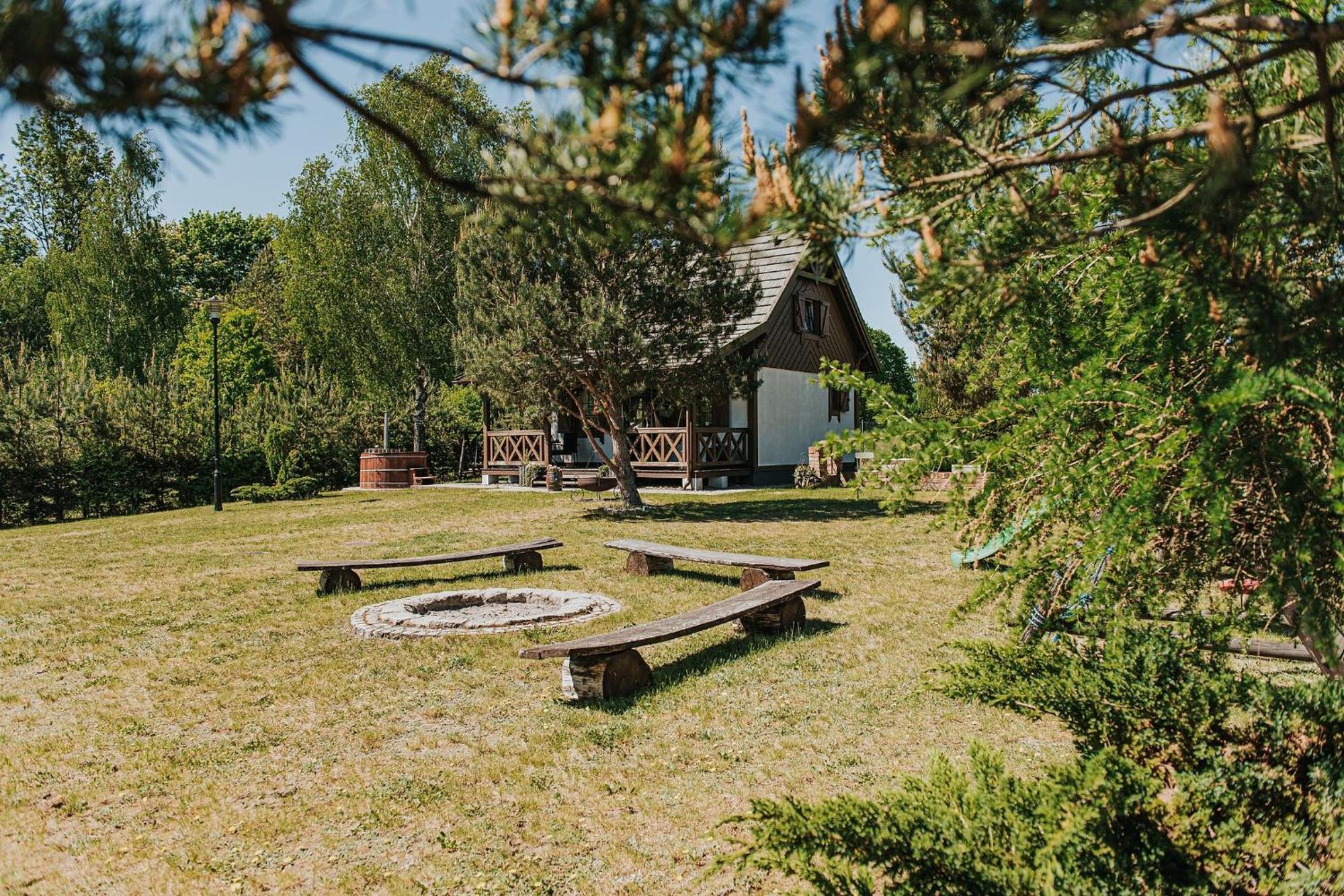 Вілла Rajski Domek Nad Jeziorem Radacz Борне-Суліново Екстер'єр фото