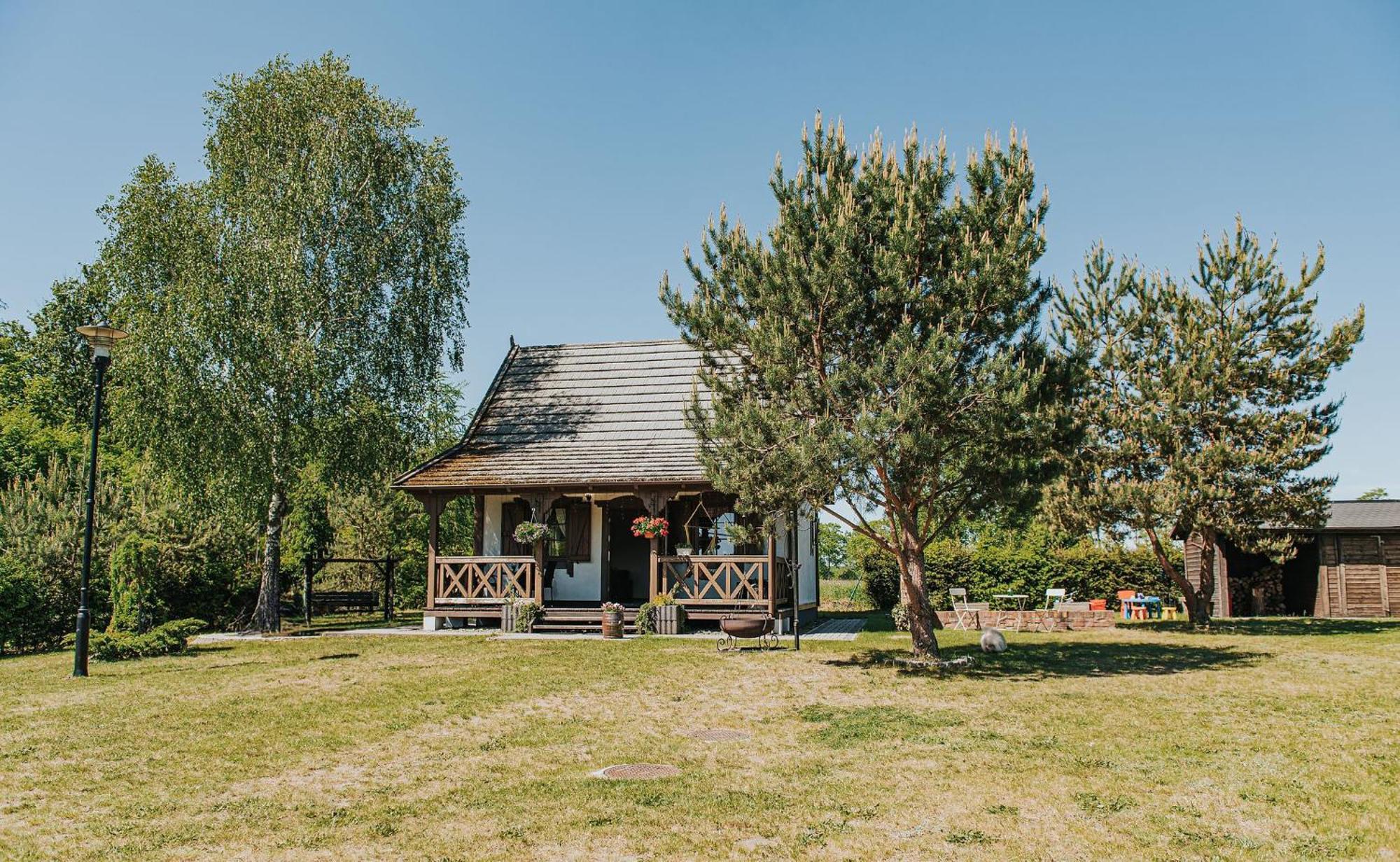 Вілла Rajski Domek Nad Jeziorem Radacz Борне-Суліново Екстер'єр фото