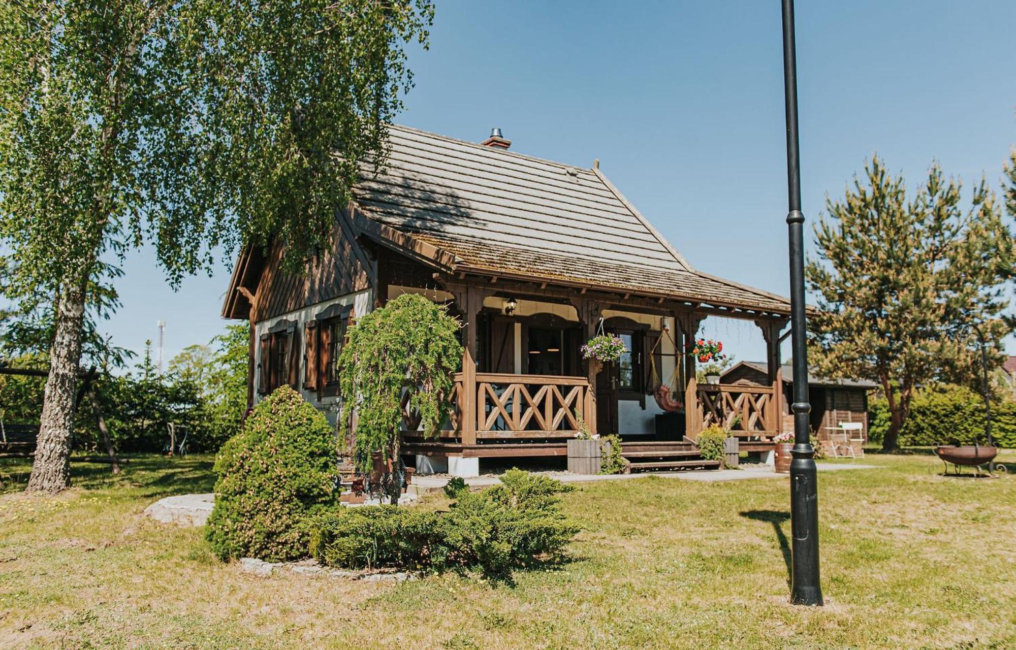 Вілла Rajski Domek Nad Jeziorem Radacz Борне-Суліново Екстер'єр фото