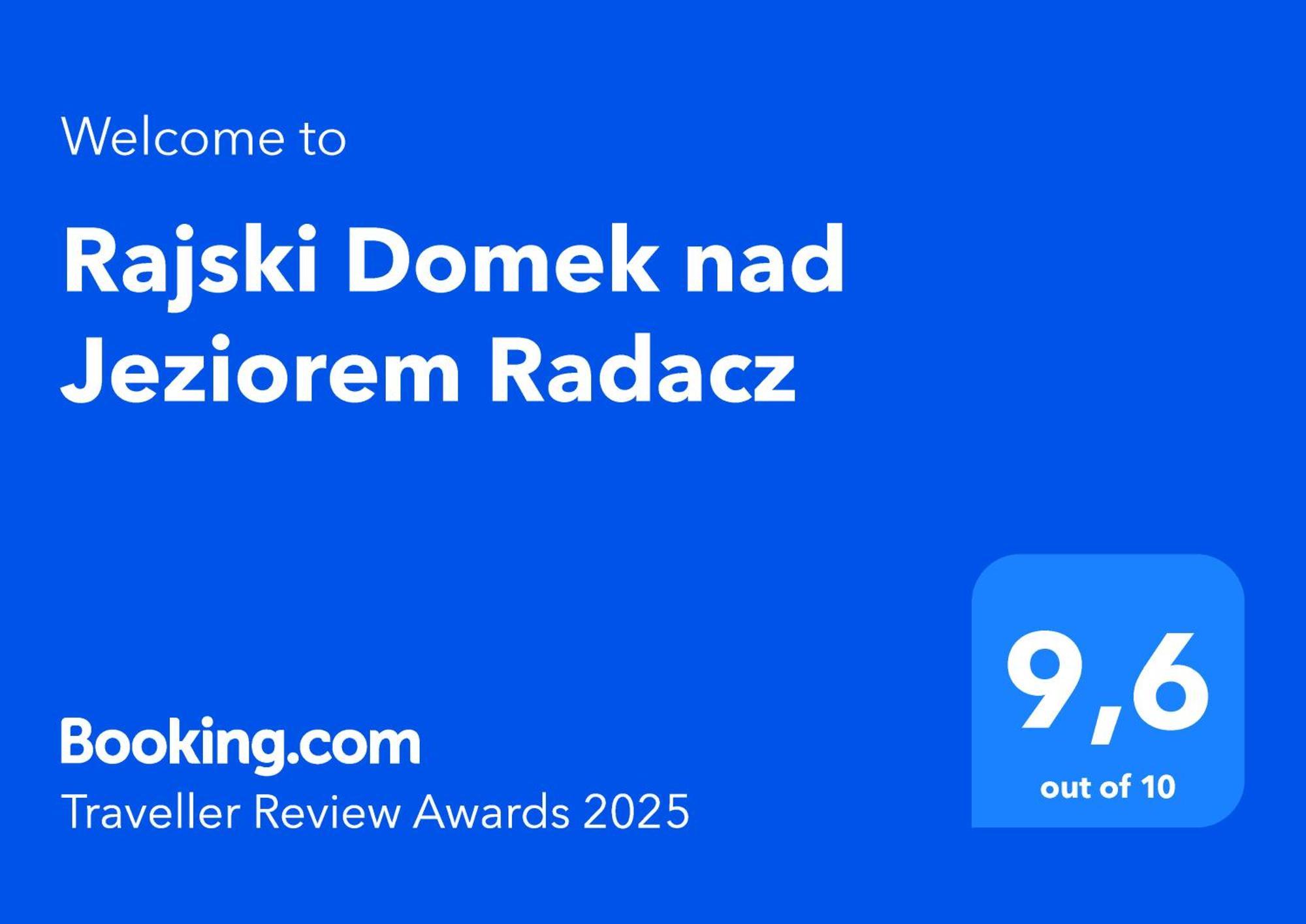 Вілла Rajski Domek Nad Jeziorem Radacz Борне-Суліново Екстер'єр фото